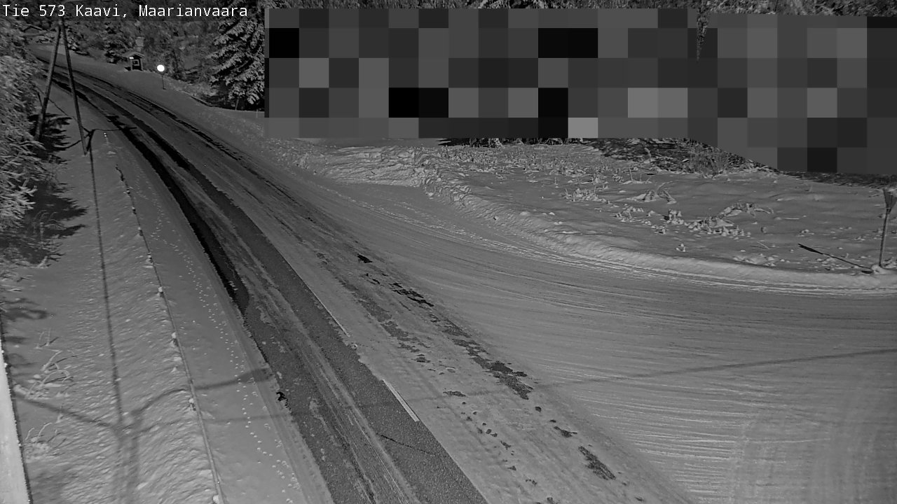 Weather Camera Image Road 573 Kaavi, Maarianvaara, Kaavi, Pohjois-Savo