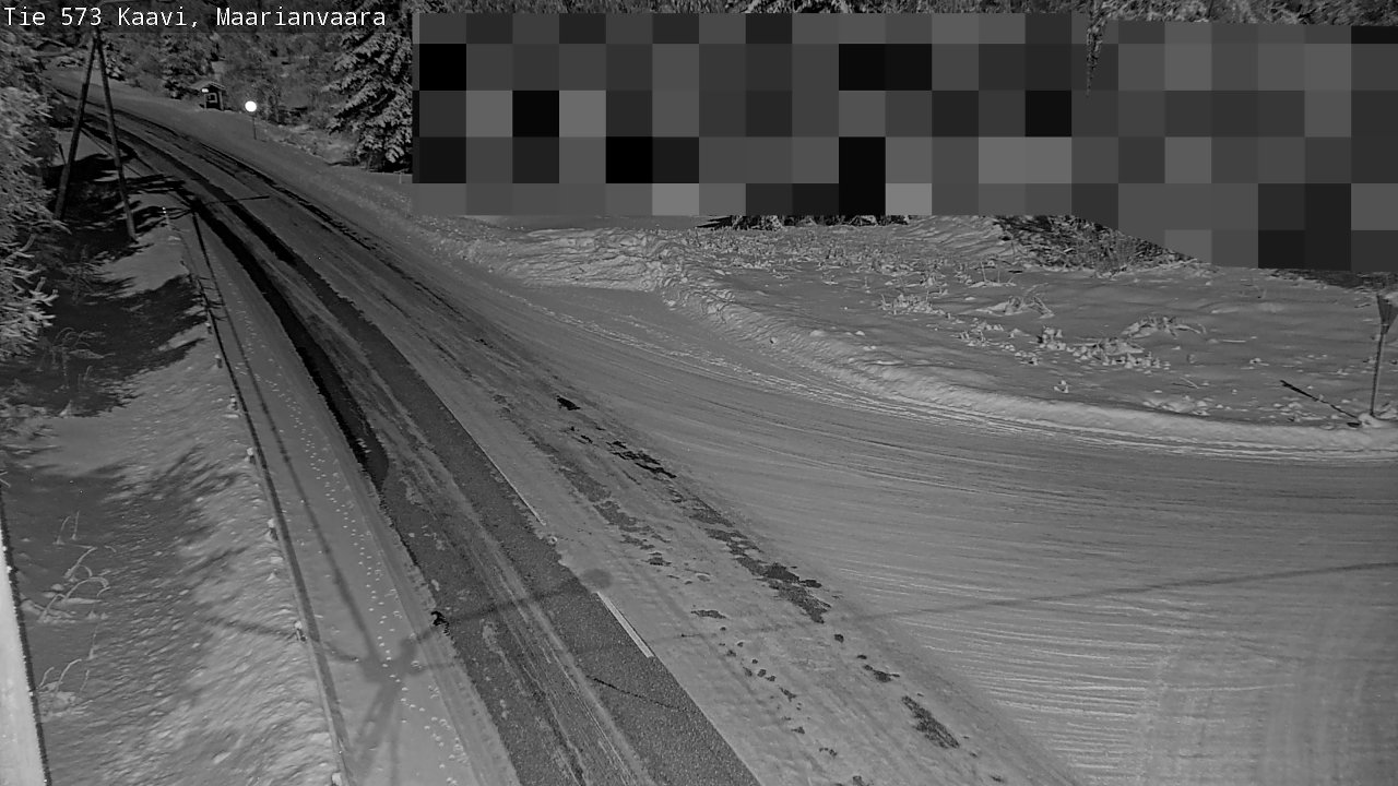 Weather Camera Image Road 573 Kaavi, Maarianvaara, Kaavi, Pohjois-Savo