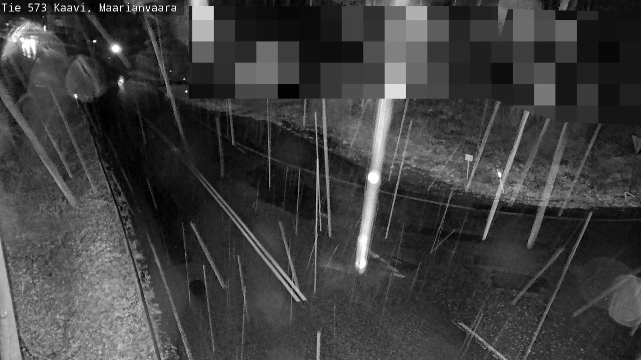 Weather Camera Image Väg 573 Kaavi, Maarianvaara, Kaavi, Pohjois-Savo