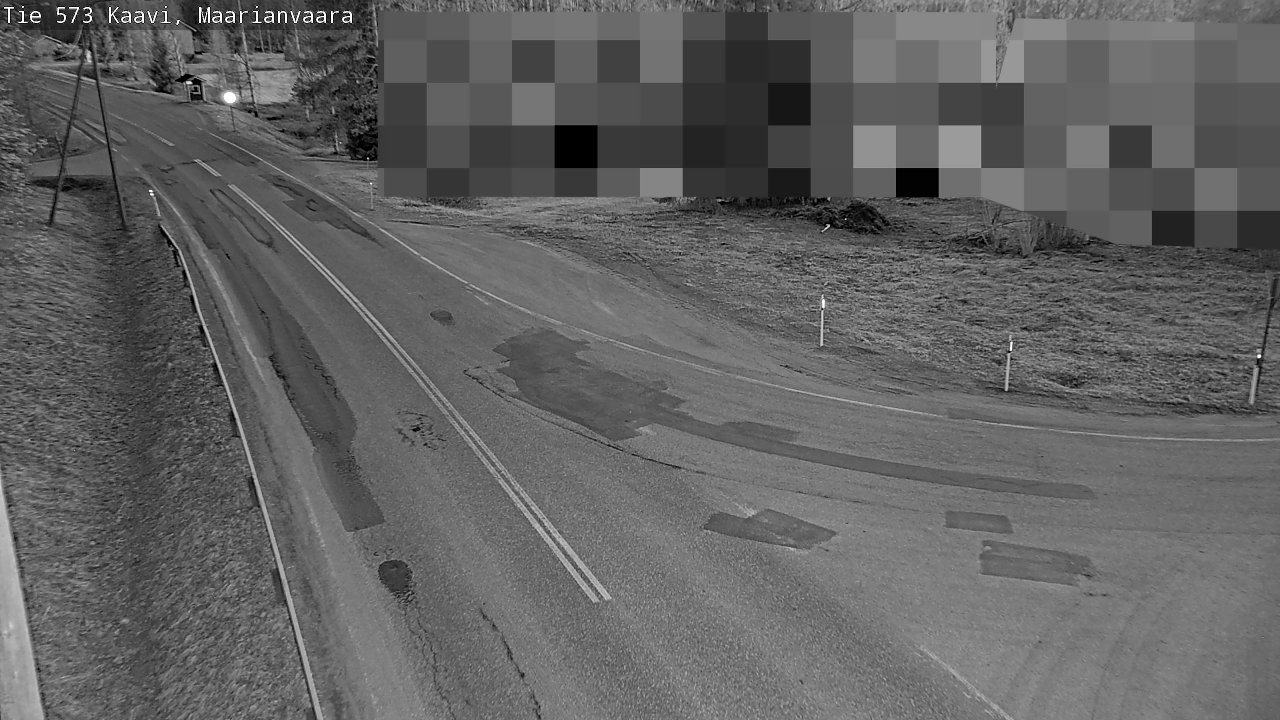 Weather Camera Image Väg 573 Kaavi, Maarianvaara, Kaavi, Pohjois-Savo