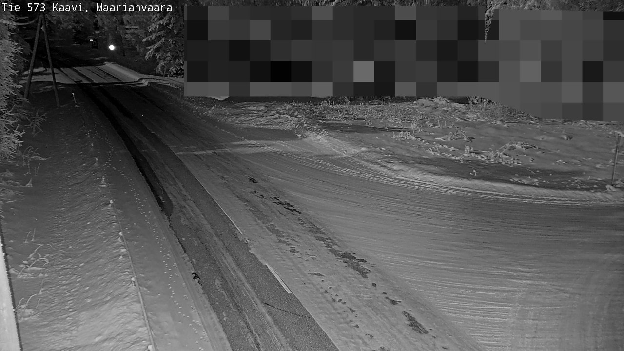 Weather Camera Image Väg 573 Kaavi, Maarianvaara, Kaavi, Pohjois-Savo