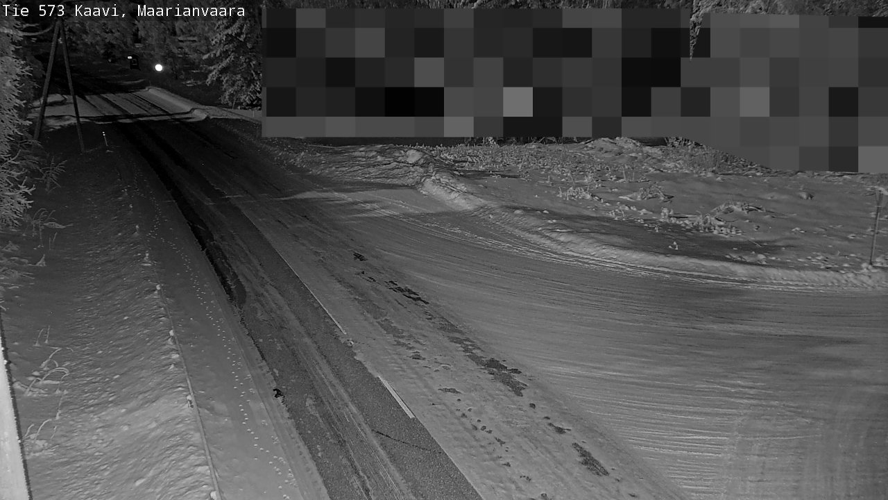 Weather Camera Image Väg 573 Kaavi, Maarianvaara, Kaavi, Pohjois-Savo