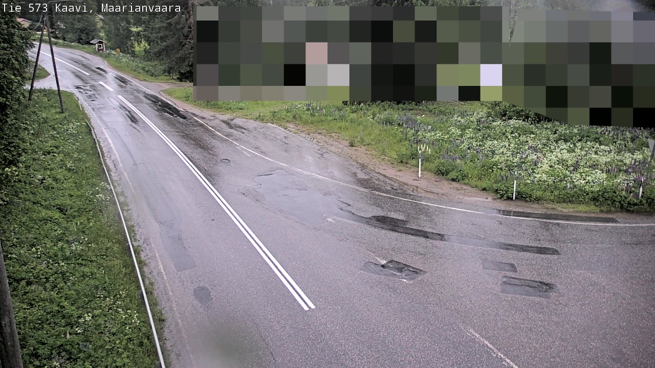 Weather Camera Image Road 573 Kaavi, Maarianvaara, Kaavi, Pohjois-Savo