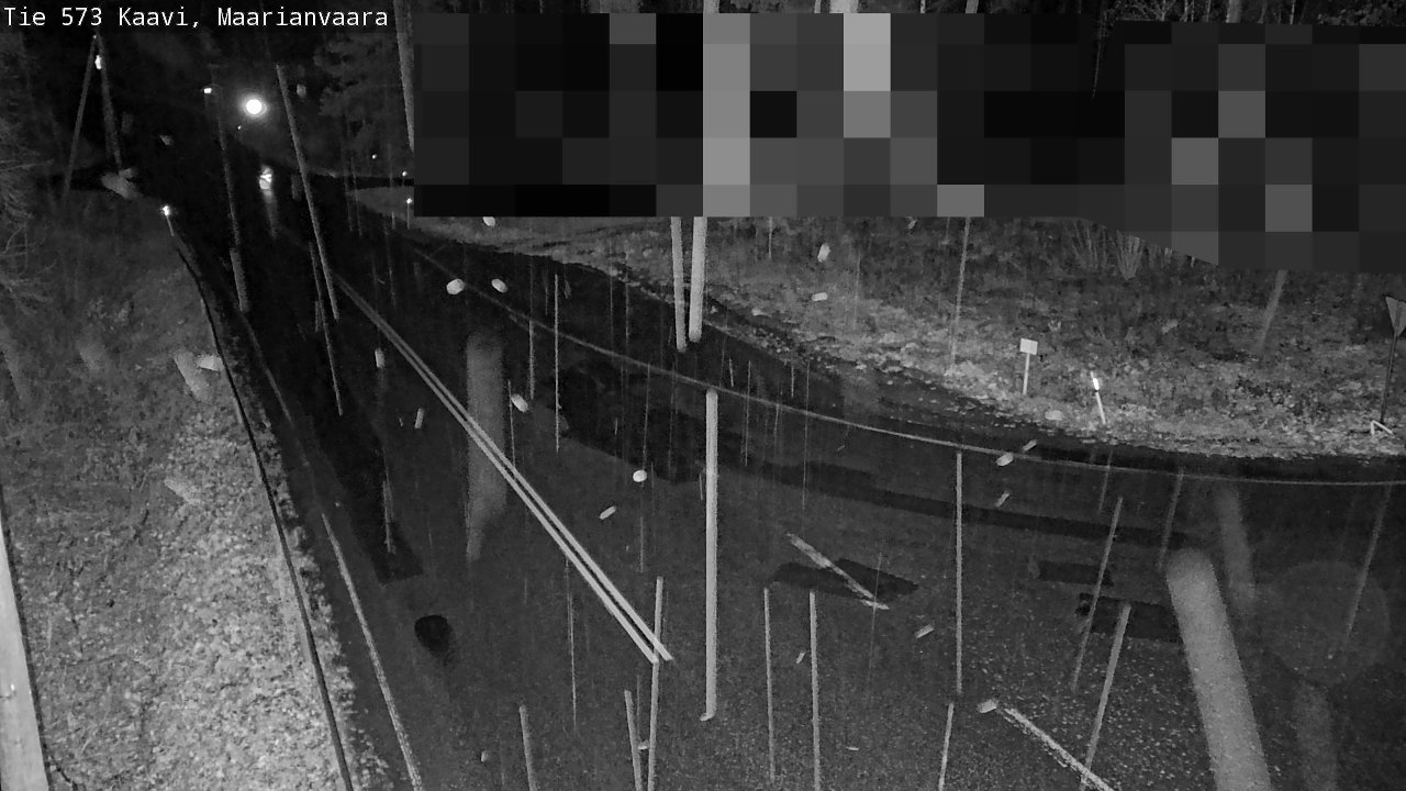 Weather Camera Image Väg 573 Kaavi, Maarianvaara, Kaavi, Pohjois-Savo