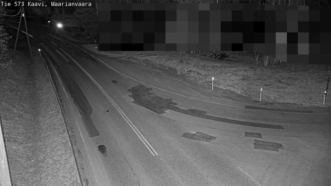 Weather Camera Image Väg 573 Kaavi, Maarianvaara, Kaavi, Pohjois-Savo