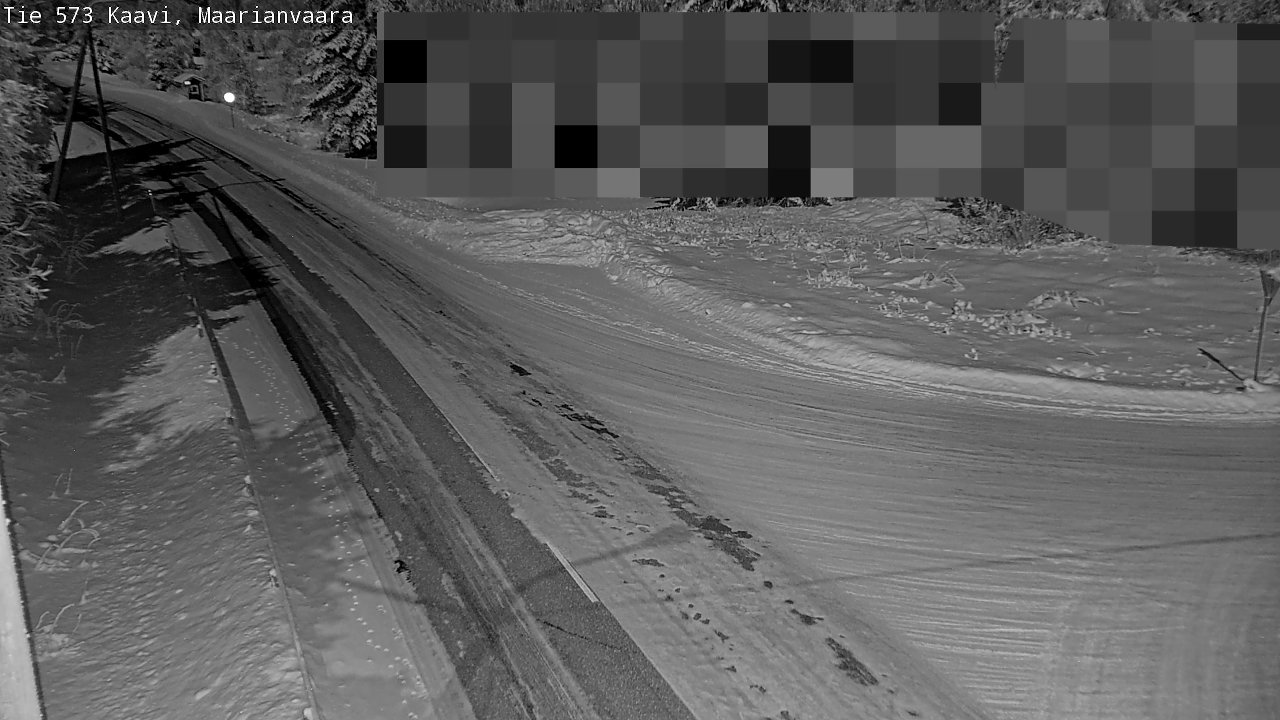 Weather Camera Image Road 573 Kaavi, Maarianvaara, Kaavi, Pohjois-Savo