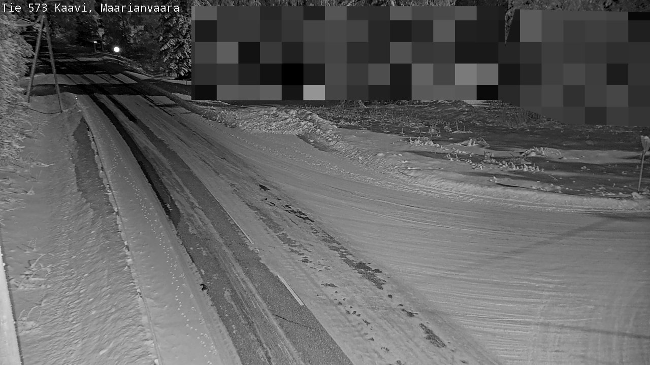 Weather Camera Image Road 573 Kaavi, Maarianvaara, Kaavi, Pohjois-Savo