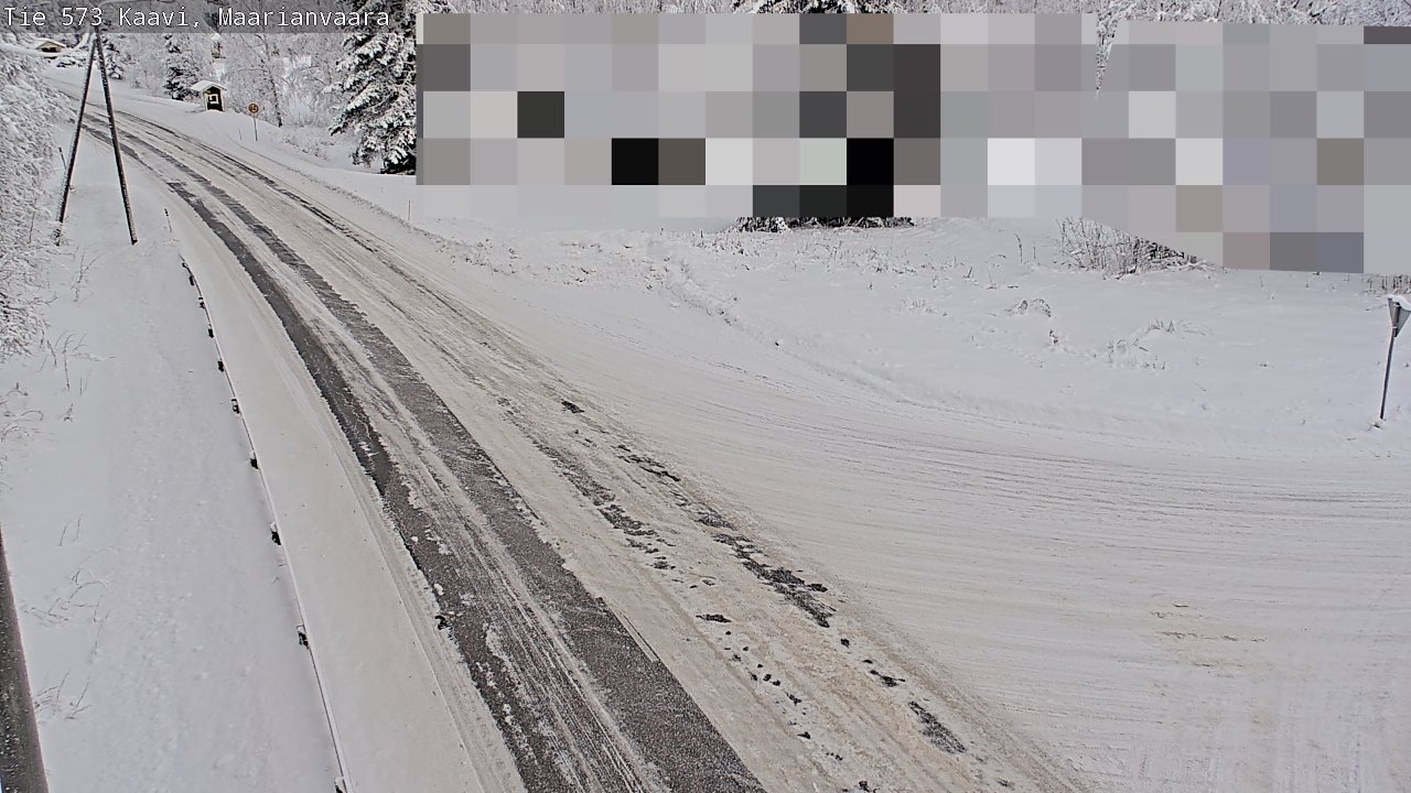 Weather Camera Image Road 573 Kaavi, Maarianvaara, Kaavi, Pohjois-Savo