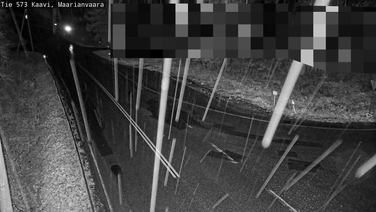 Weather Camera Image Väg 573 Kaavi, Maarianvaara, Kaavi, Pohjois-Savo