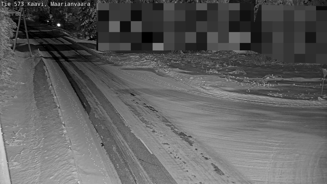 Weather Camera Image Road 573 Kaavi, Maarianvaara, Kaavi, Pohjois-Savo