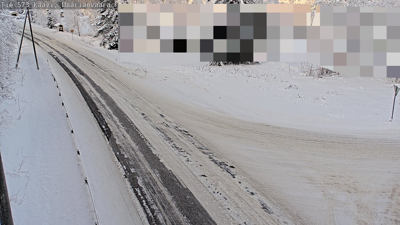 Kelikamerat Kuva Tie 573 Kaavi, Maarianvaara, Kaavi, Pohjois-Savo