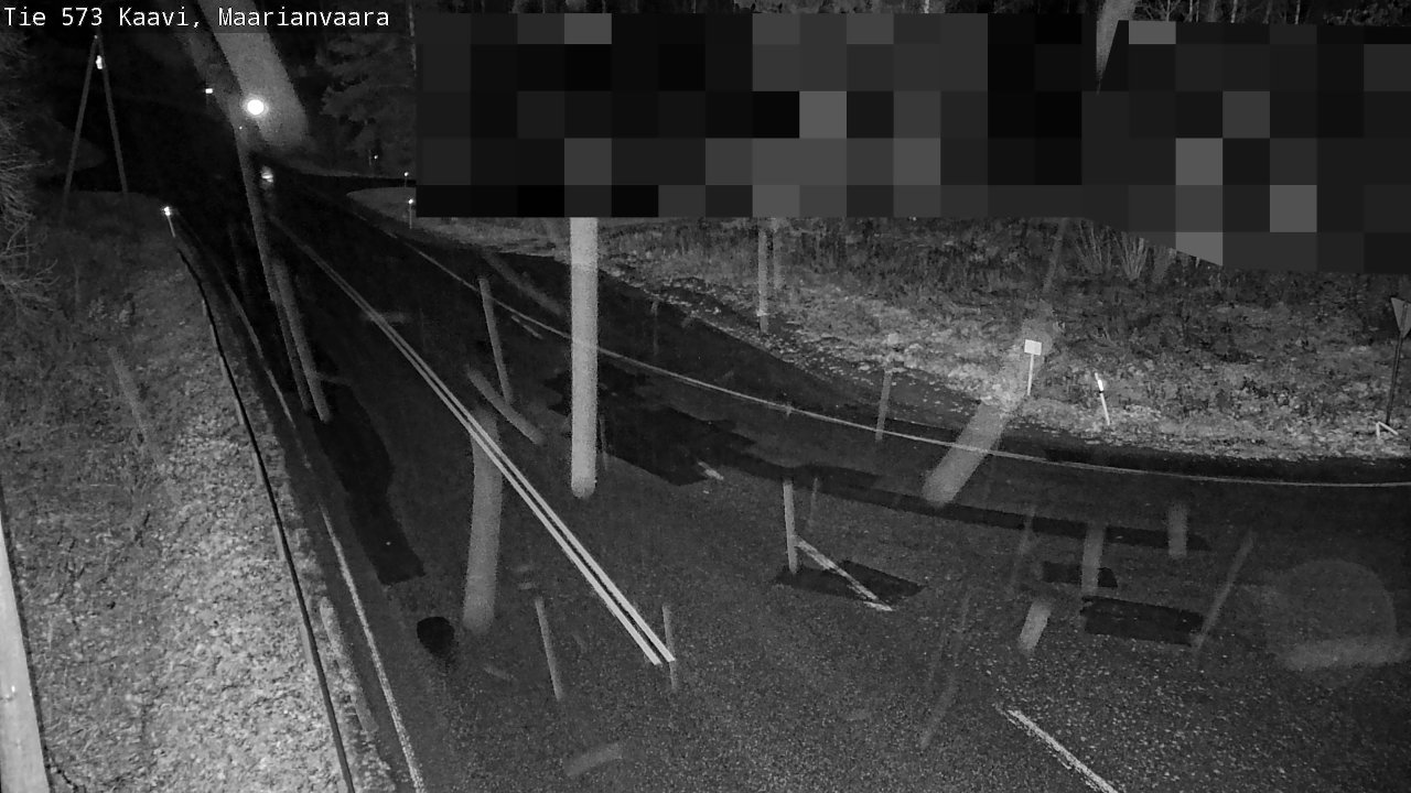 Weather Camera Image Road 573 Kaavi, Maarianvaara, Kaavi, Pohjois-Savo