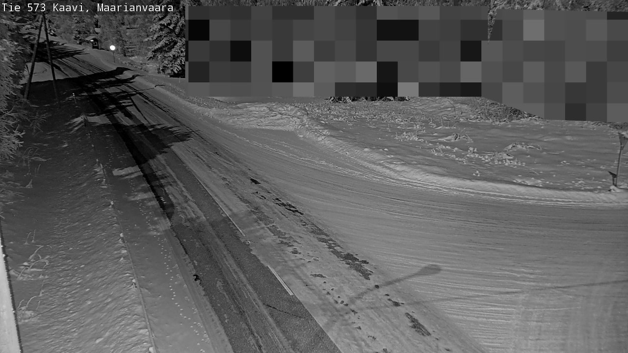 Weather Camera Image Road 573 Kaavi, Maarianvaara, Kaavi, Pohjois-Savo
