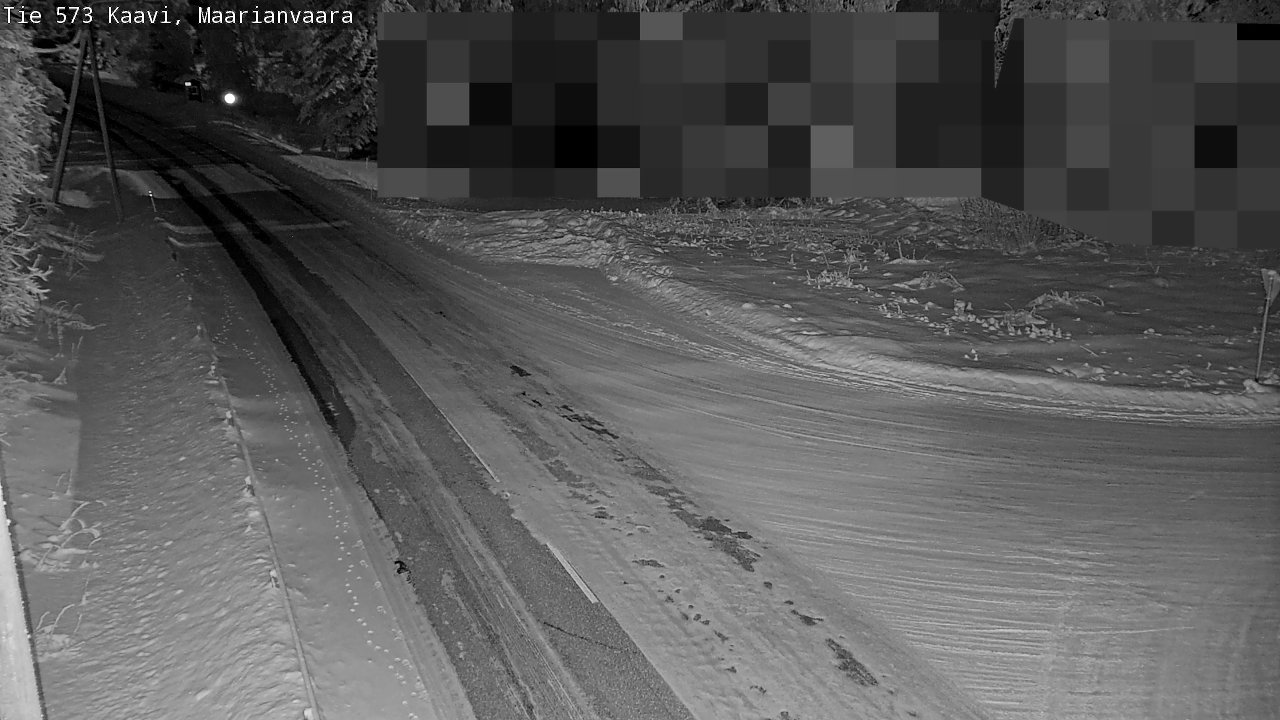 Weather Camera Image Road 573 Kaavi, Maarianvaara, Kaavi, Pohjois-Savo