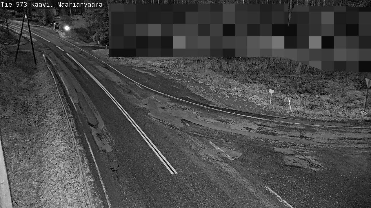 Weather Camera Image Väg 573 Kaavi, Maarianvaara, Kaavi, Pohjois-Savo