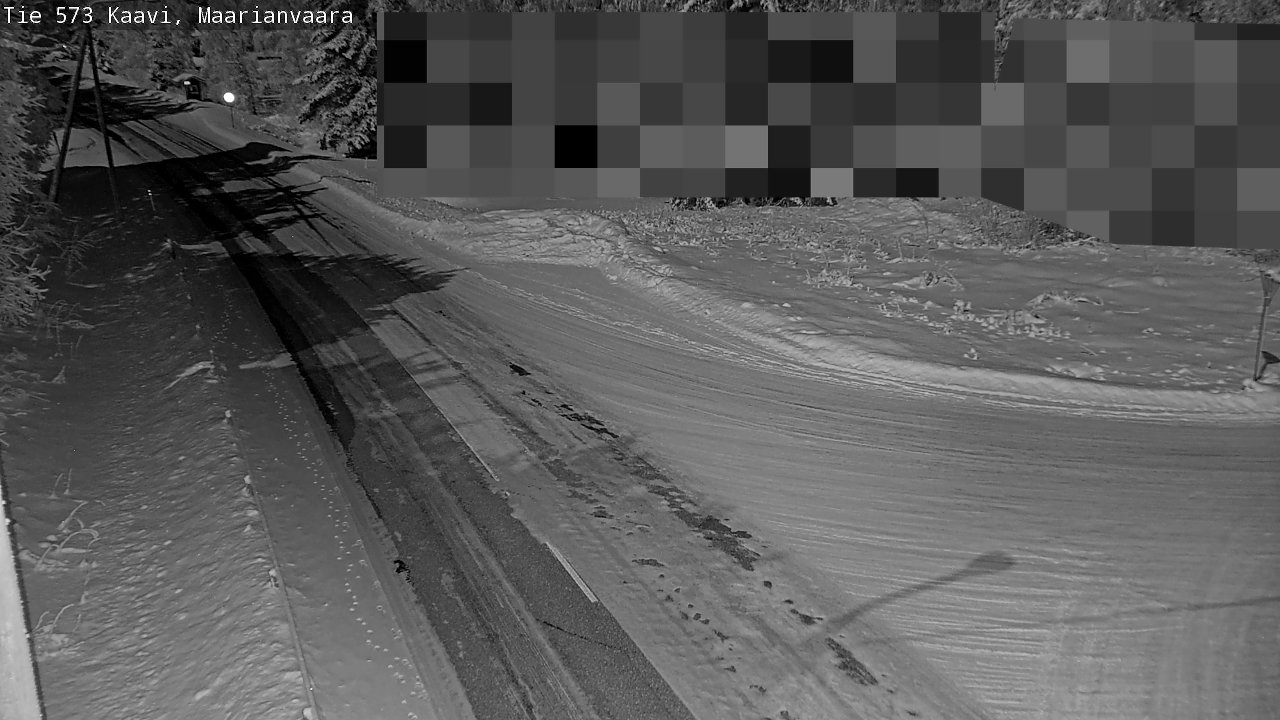 Weather Camera Image Road 573 Kaavi, Maarianvaara, Kaavi, Pohjois-Savo