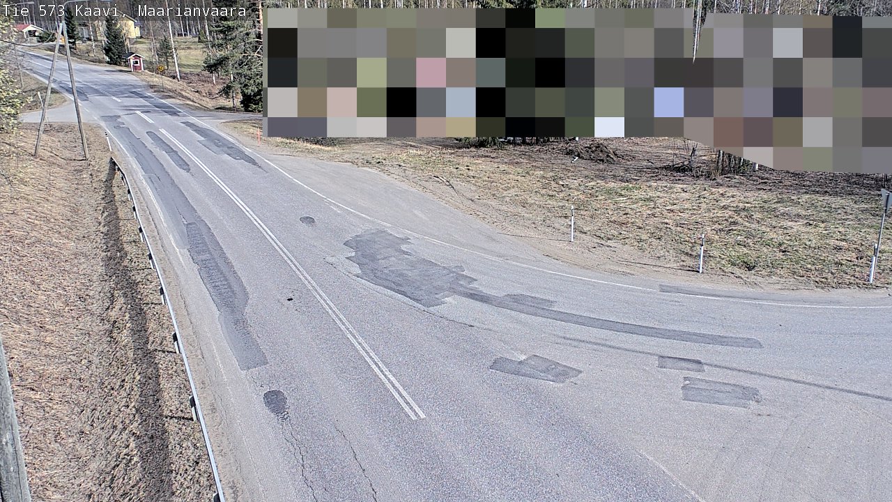 Kelikamerat Kuva Tie 573 Kaavi, Maarianvaara, Kaavi, Pohjois-Savo