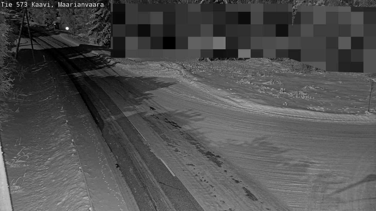 Weather Camera Image Road 573 Kaavi, Maarianvaara, Kaavi, Pohjois-Savo
