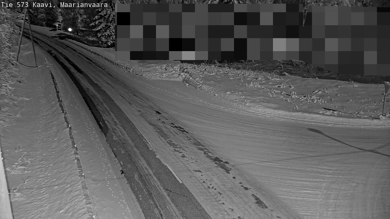 Weather Camera Image Road 573 Kaavi, Maarianvaara, Kaavi, Pohjois-Savo