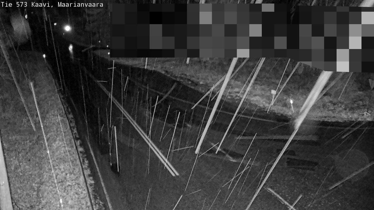 Weather Camera Image Väg 573 Kaavi, Maarianvaara, Kaavi, Pohjois-Savo