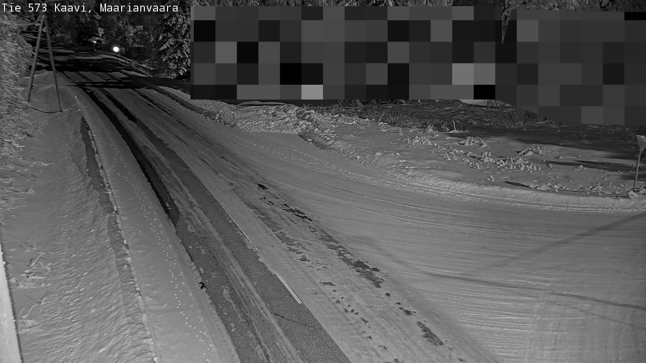 Weather Camera Image Road 573 Kaavi, Maarianvaara, Kaavi, Pohjois-Savo