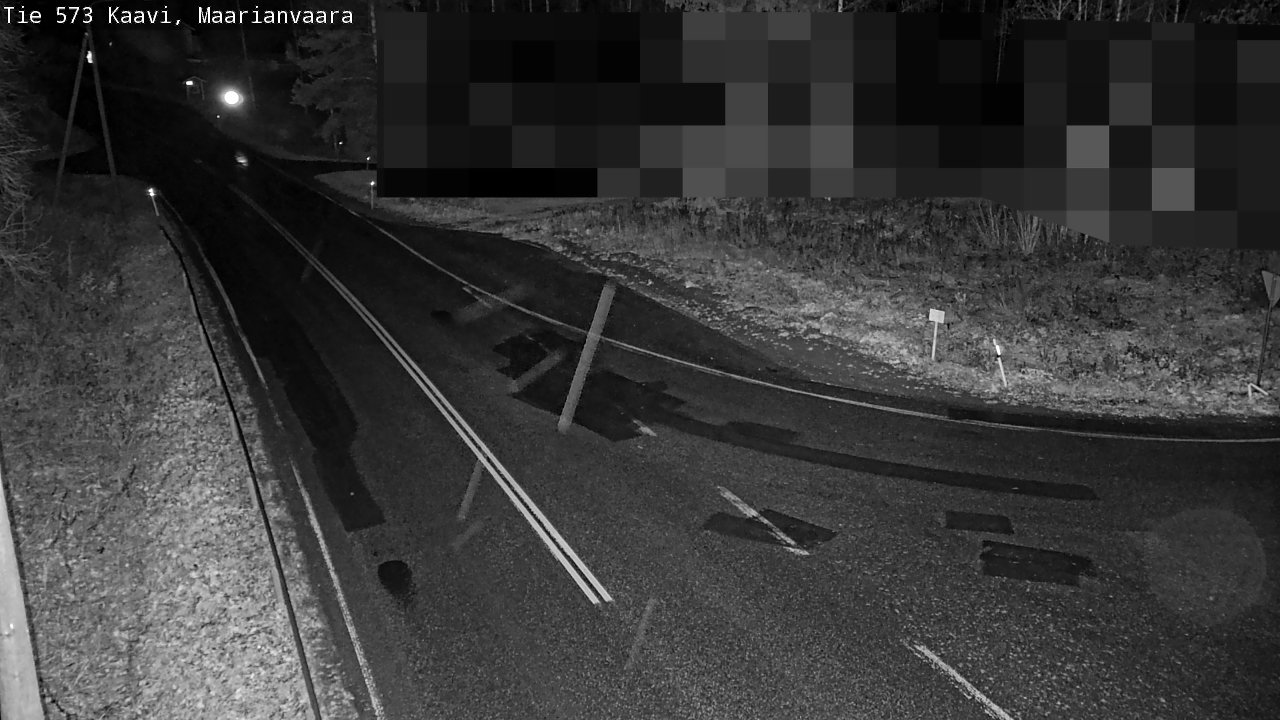 Weather Camera Image Road 573 Kaavi, Maarianvaara, Kaavi, Pohjois-Savo