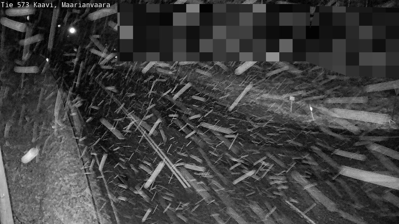 Weather Camera Image Road 573 Kaavi, Maarianvaara, Kaavi, Pohjois-Savo
