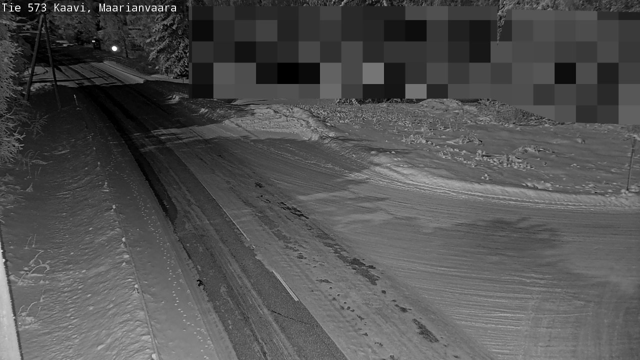 Weather Camera Image Road 573 Kaavi, Maarianvaara, Kaavi, Pohjois-Savo