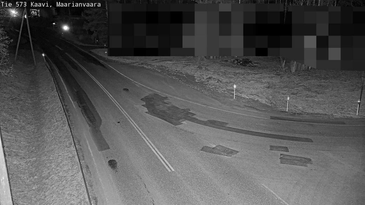 Weather Camera Image Väg 573 Kaavi, Maarianvaara, Kaavi, Pohjois-Savo