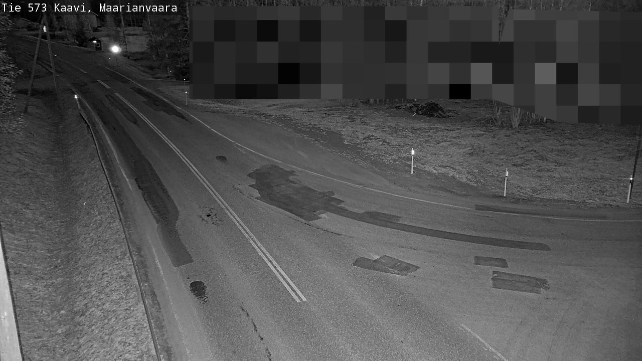 Weather Camera Image Väg 573 Kaavi, Maarianvaara, Kaavi, Pohjois-Savo