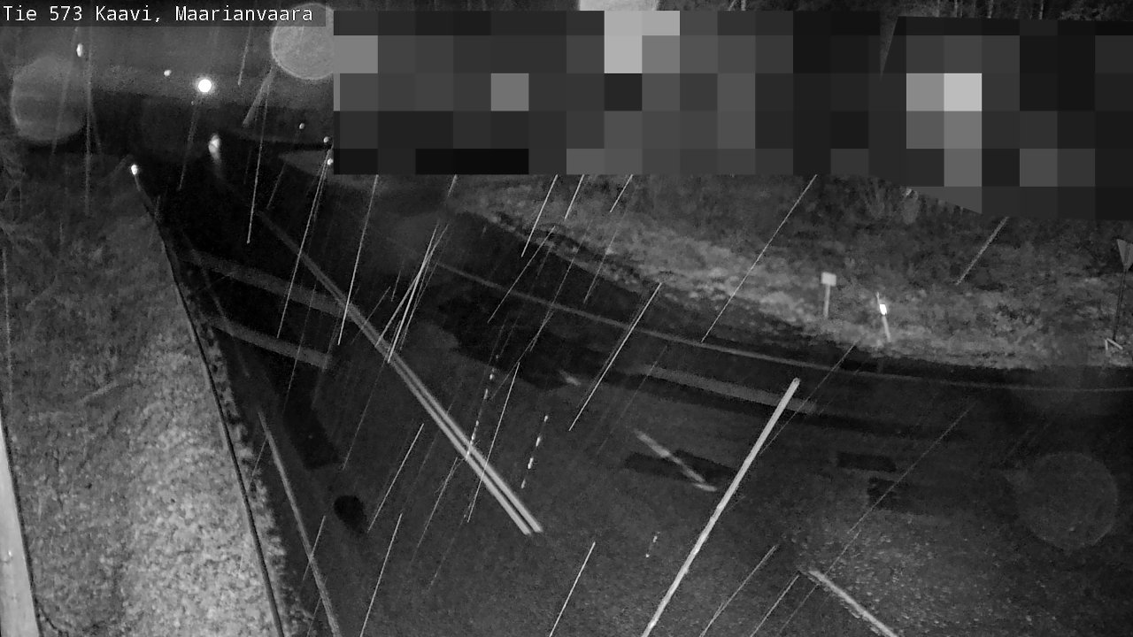 Weather Camera Image Väg 573 Kaavi, Maarianvaara, Kaavi, Pohjois-Savo