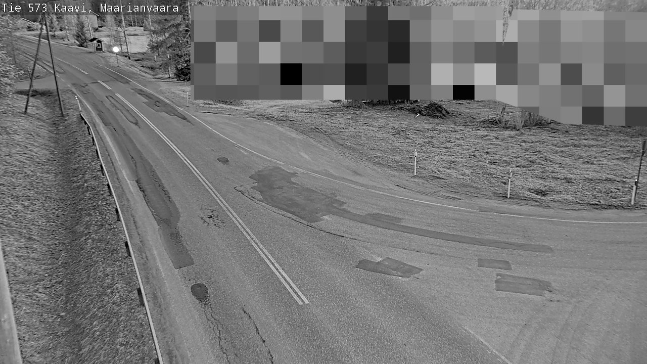 Weather Camera Image Väg 573 Kaavi, Maarianvaara, Kaavi, Pohjois-Savo