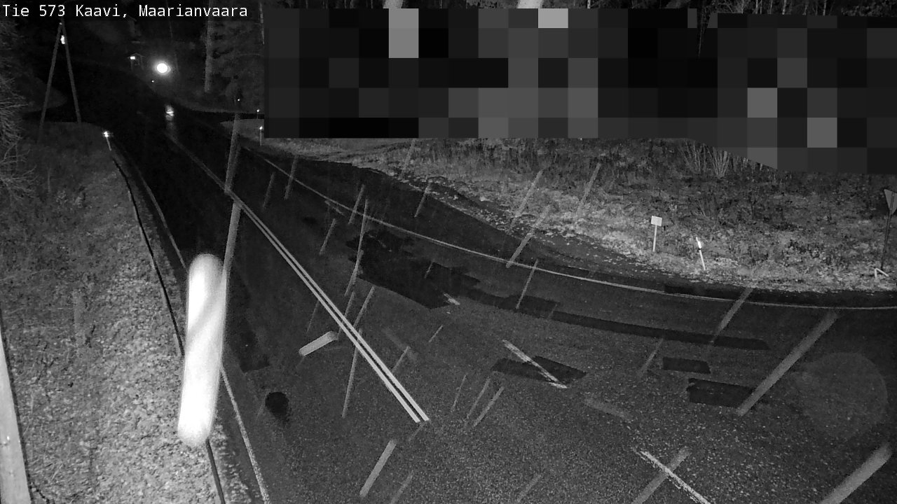Weather Camera Image Road 573 Kaavi, Maarianvaara, Kaavi, Pohjois-Savo