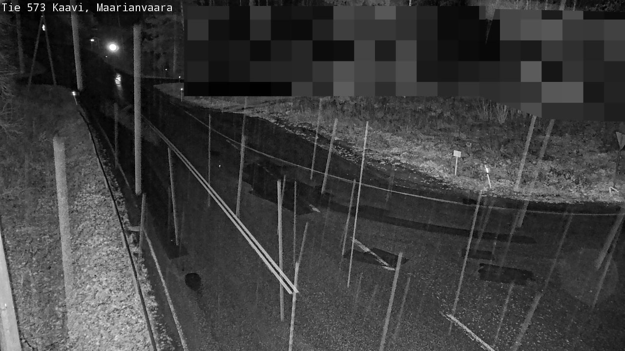 Weather Camera Image Väg 573 Kaavi, Maarianvaara, Kaavi, Pohjois-Savo