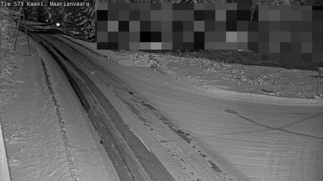 Weather Camera Image Road 573 Kaavi, Maarianvaara, Kaavi, Pohjois-Savo