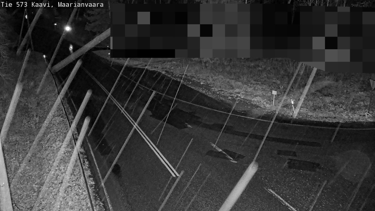 Weather Camera Image Väg 573 Kaavi, Maarianvaara, Kaavi, Pohjois-Savo