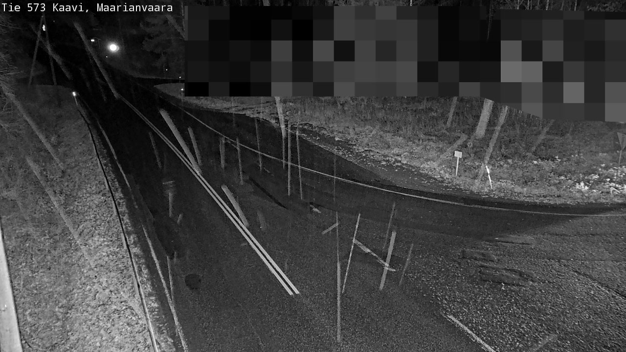 Weather Camera Image Väg 573 Kaavi, Maarianvaara, Kaavi, Pohjois-Savo