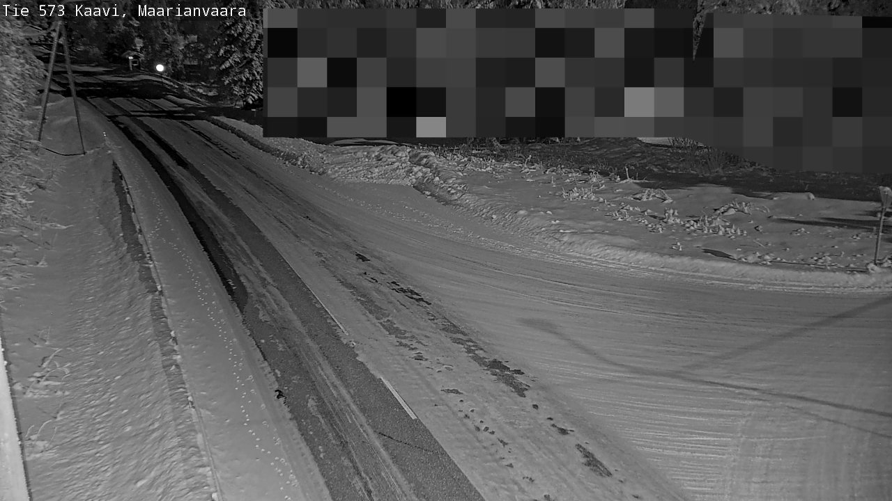 Weather Camera Image Road 573 Kaavi, Maarianvaara, Kaavi, Pohjois-Savo