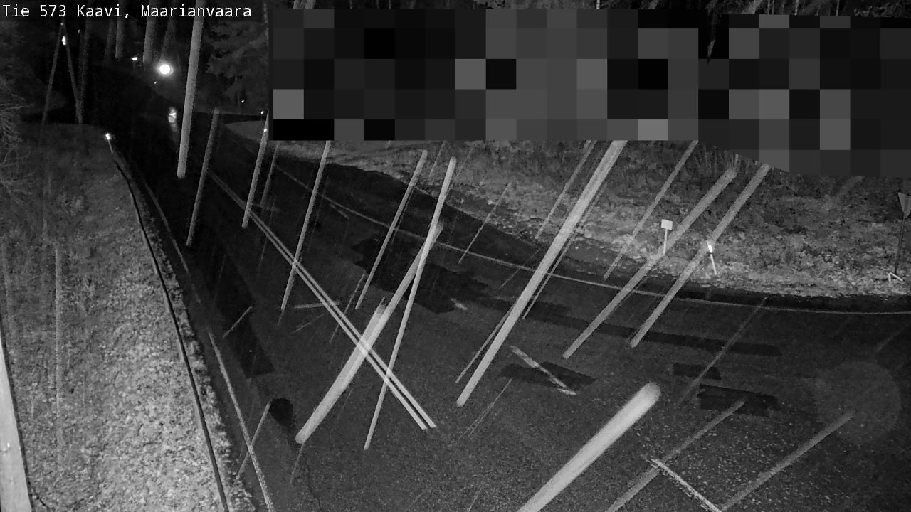 Weather Camera Image Väg 573 Kaavi, Maarianvaara, Kaavi, Pohjois-Savo