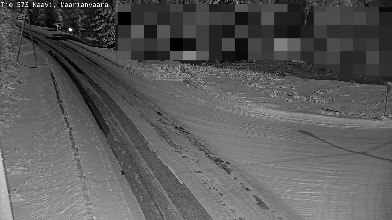 Weather Camera Image Road 573 Kaavi, Maarianvaara, Kaavi, Pohjois-Savo