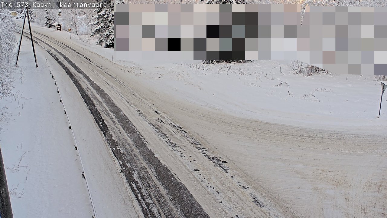 Kelikamerat Kuva Tie 573 Kaavi, Maarianvaara, Kaavi, Pohjois-Savo