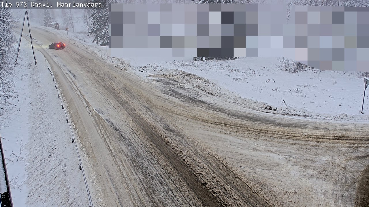 Weather Camera Image Road 573 Kaavi, Maarianvaara, Kaavi, Pohjois-Savo