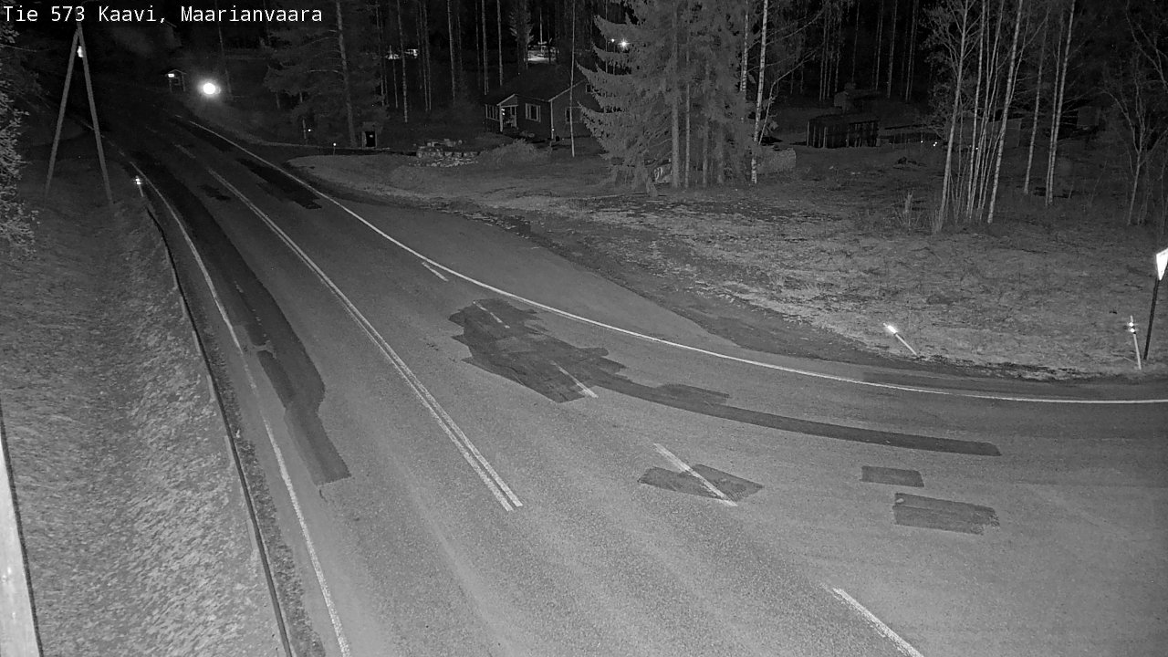 Weather Camera Image Road 573 Kaavi, Maarianvaara, Kaavi, Pohjois-Savo