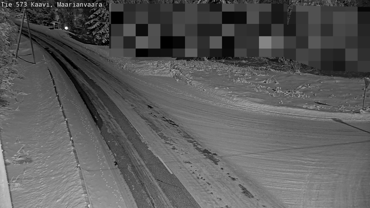 Weather Camera Image Road 573 Kaavi, Maarianvaara, Kaavi, Pohjois-Savo
