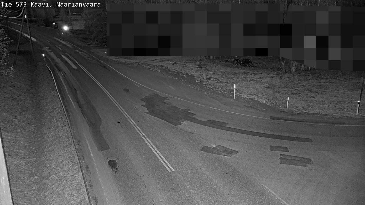 Weather Camera Image Väg 573 Kaavi, Maarianvaara, Kaavi, Pohjois-Savo