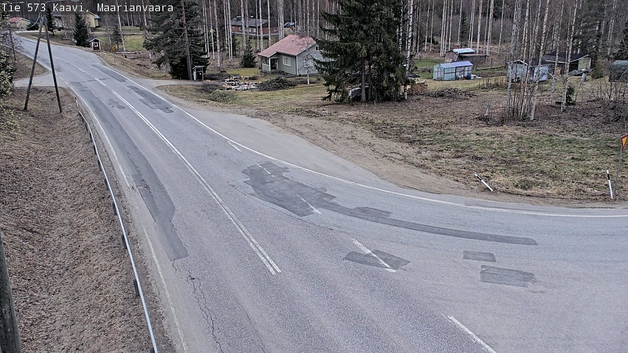 Kelikamerat Kuva Tie 573 Kaavi, Maarianvaara, Kaavi, Pohjois-Savo