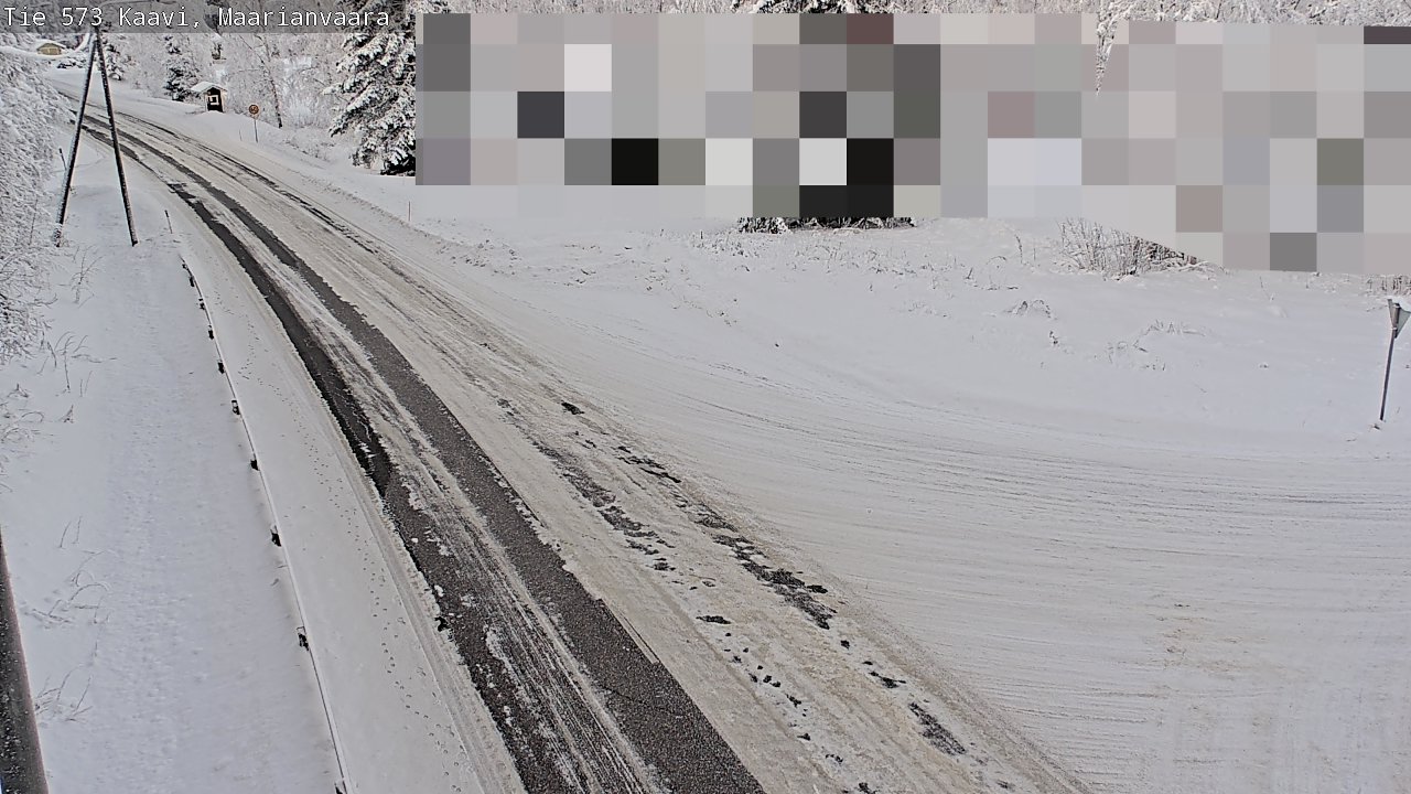 Weather Camera Image Road 573 Kaavi, Maarianvaara, Kaavi, Pohjois-Savo