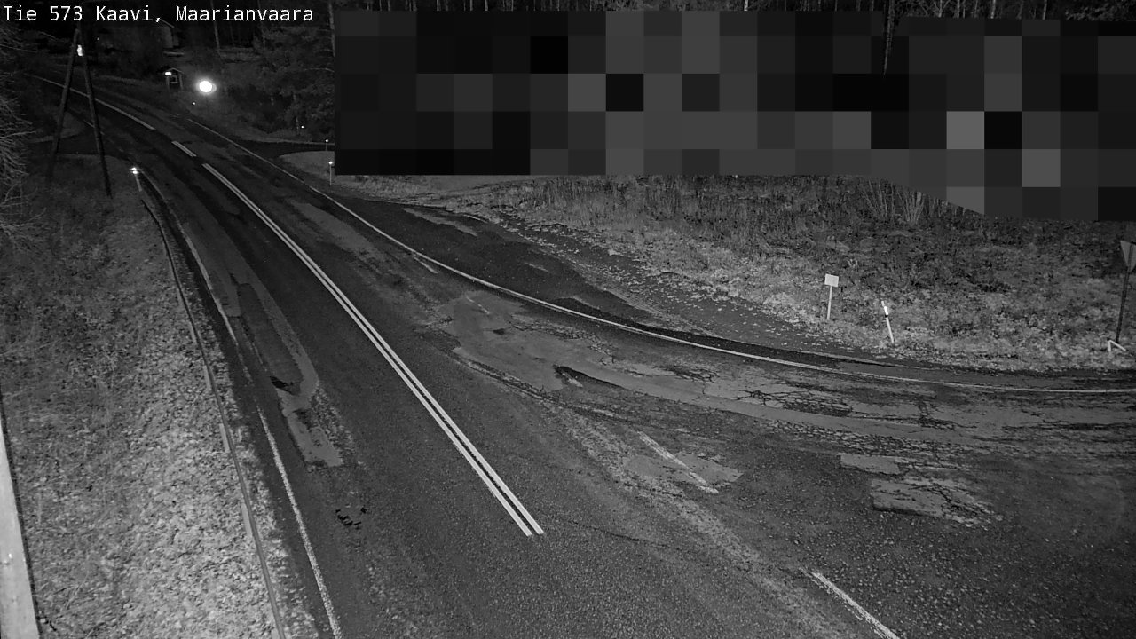 Weather Camera Image Väg 573 Kaavi, Maarianvaara, Kaavi, Pohjois-Savo