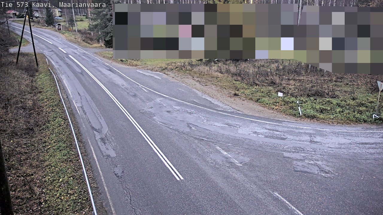 Weather Camera Image Väg 573 Kaavi, Maarianvaara, Kaavi, Pohjois-Savo