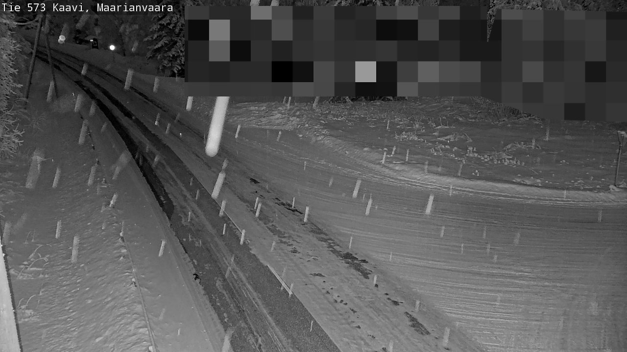 Weather Camera Image Road 573 Kaavi, Maarianvaara, Kaavi, Pohjois-Savo